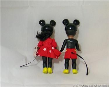   MEAL MADAME ALEXANDER WENDY DOLL AS MINNIE MOUSE and MICKEY BOY #1525