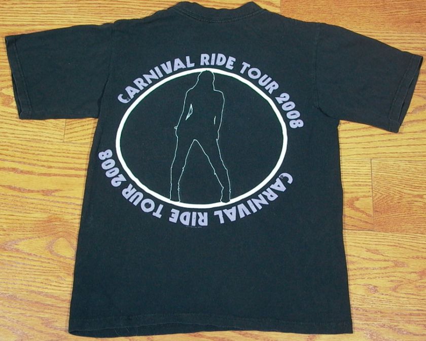CARRIE UNDERWOOD Carnival Ride Tour 2008 T Shirt  