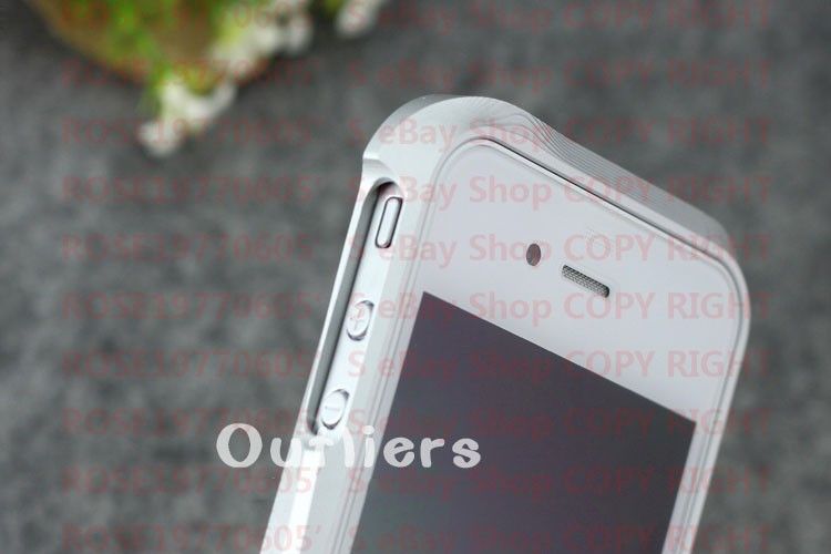   Aluminium Bumper Metal Case Cover for Genuine Apple iPhone 4 and 4S
