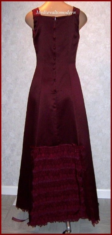   Corset Front Bustle Back Gothic Prom Gown Formal Dress New 14  