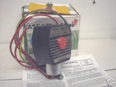 NIB ASCO Red Hat II Series EF8003G2 Solenoid, 240V  