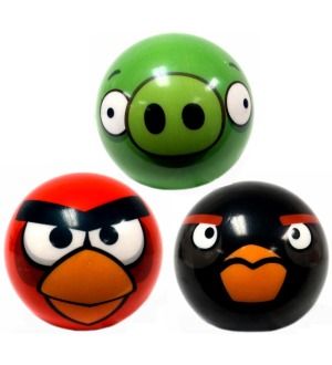 Angry Birds 3 Foam Ball Set Of 3 *New*  