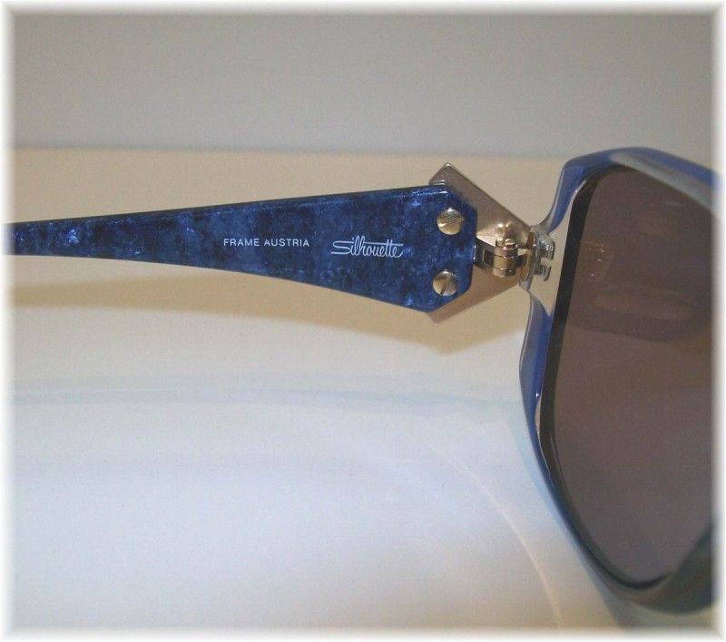 Silhouette Blue Marble Sunglasses Frame Austria M1210  